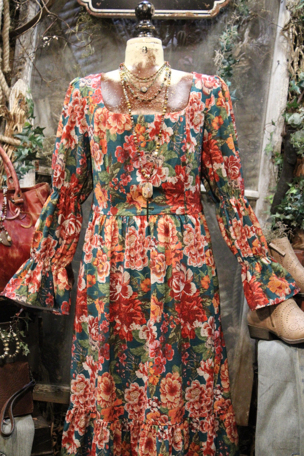 Antique Blossom Dress