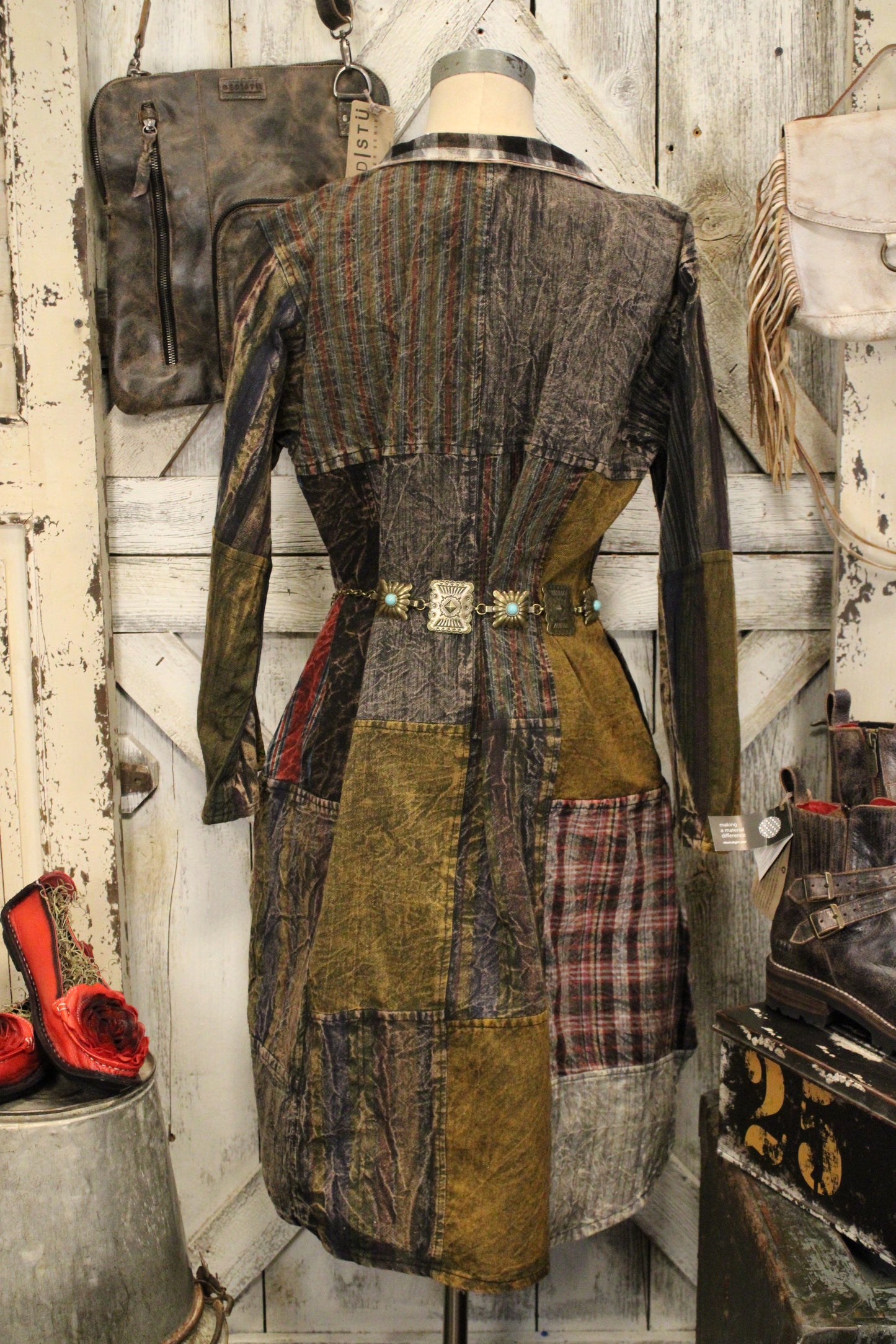 Wander & Weave Patchwork Dress