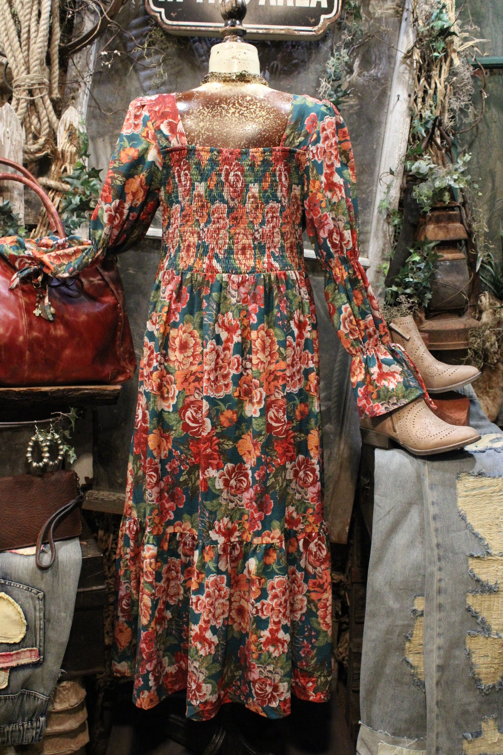 Antique Blossom Dress