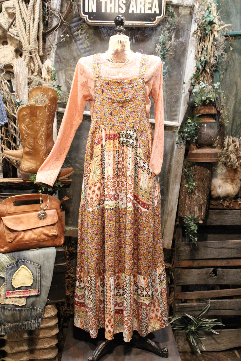 Dixie Daisy Overalll Dress