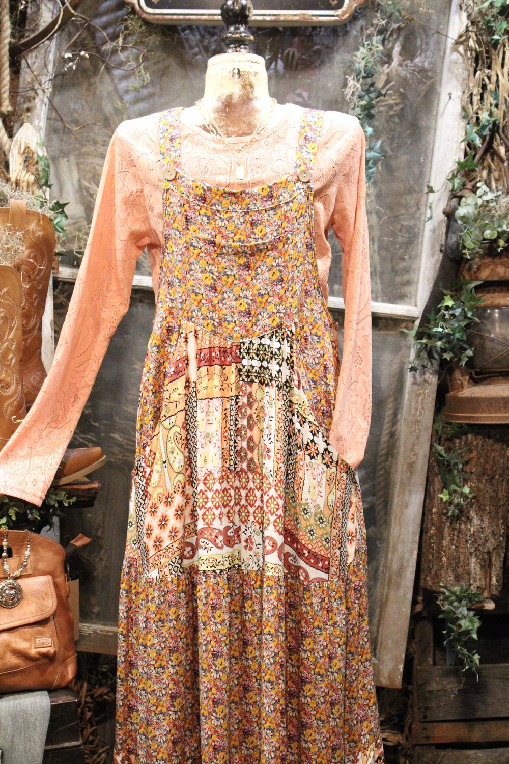 Dixie Daisy Overalll Dress