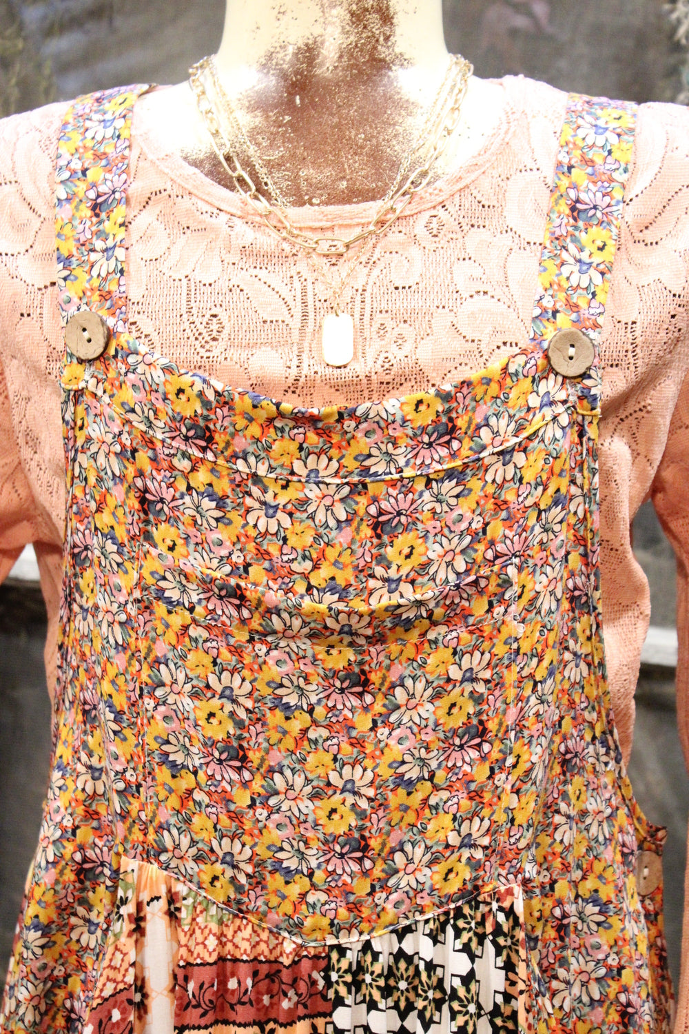 Dixie Daisy Overalll Dress