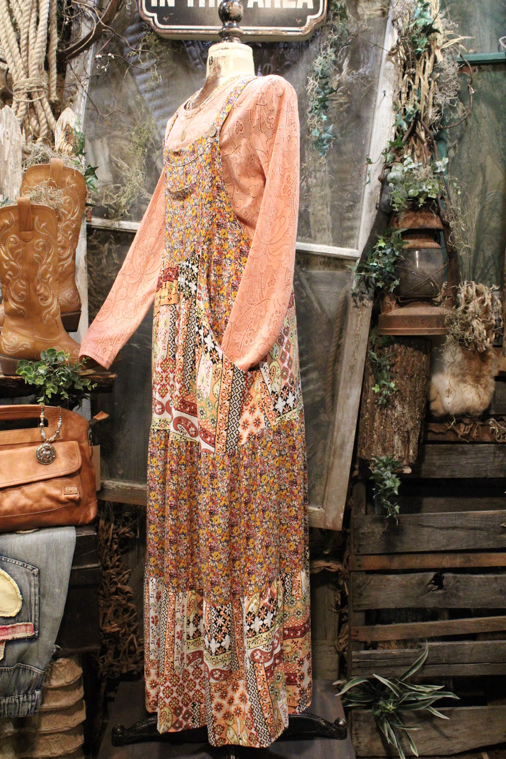 Dixie Daisy Overalll Dress