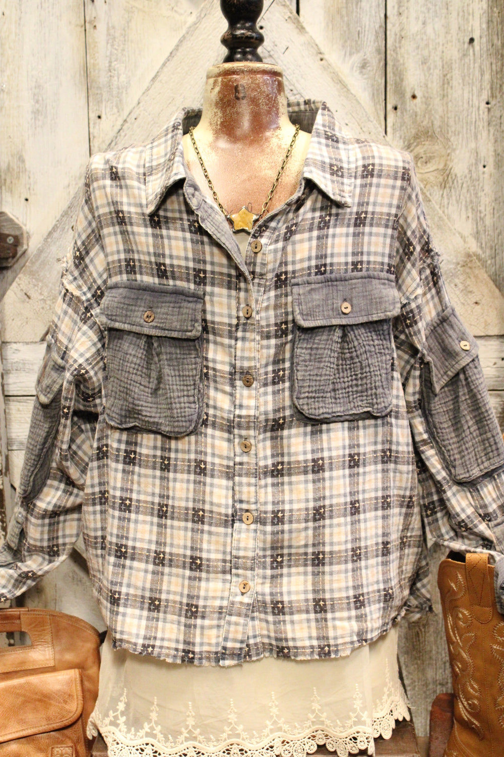 Plaids & Pockets Shirt