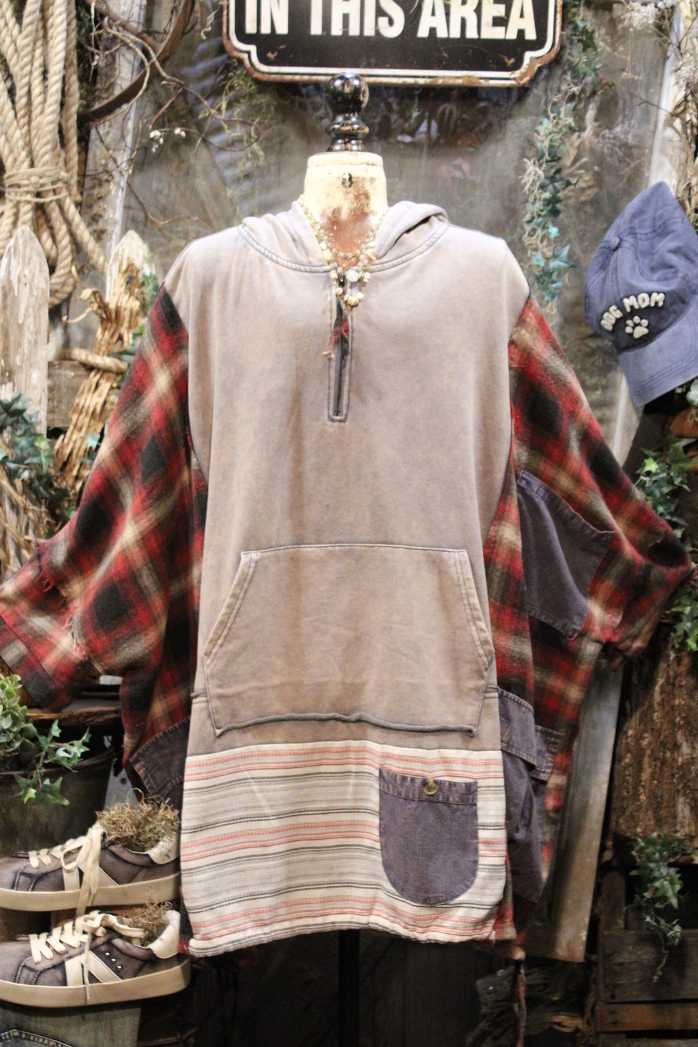 Zipped & Ripped Hoodie