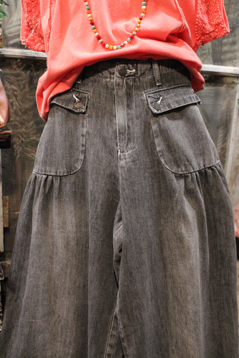 Move'em Out Black Jeans