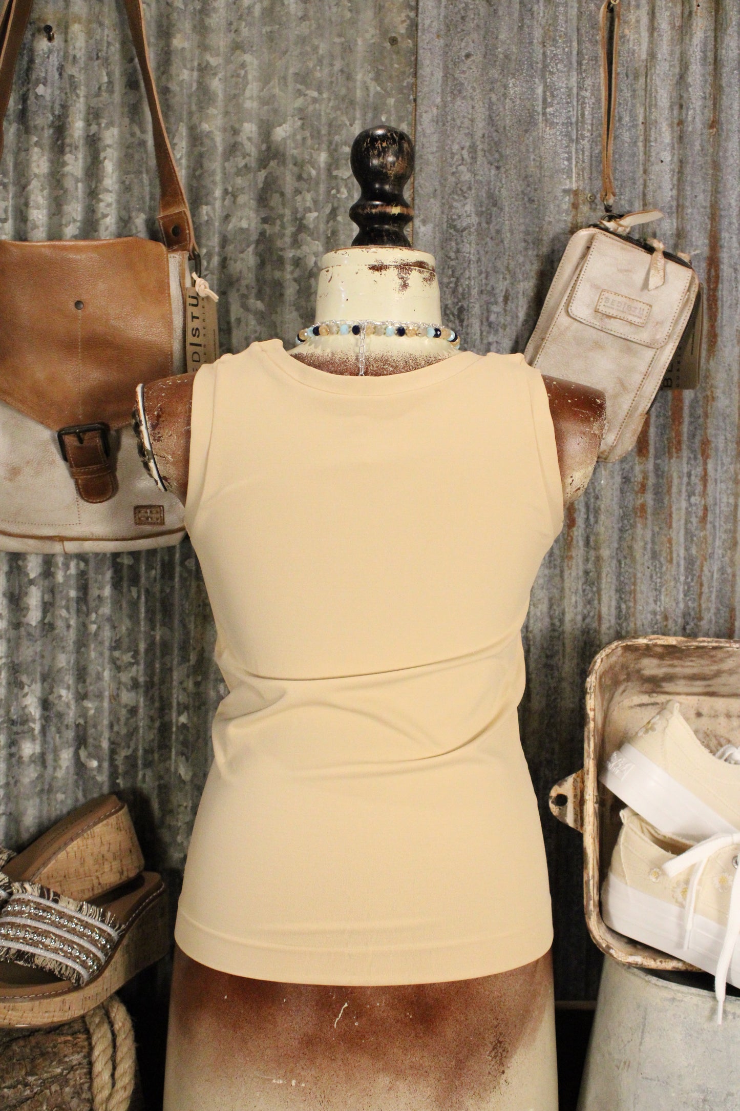 The Essential Soft Taupe Tank
