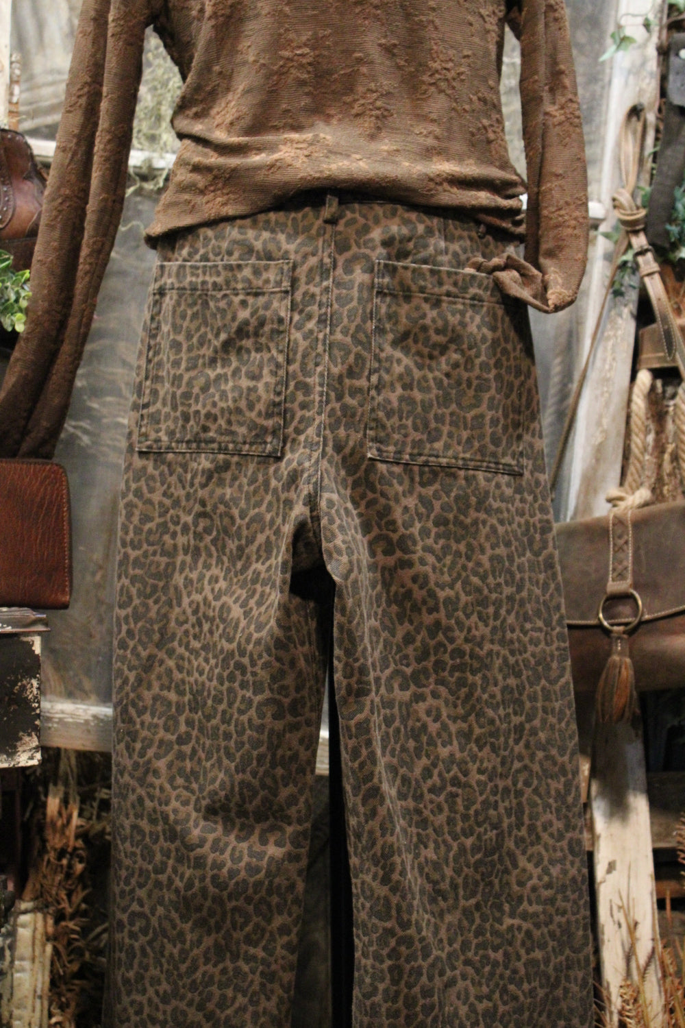 Lazy Leopard Jeans