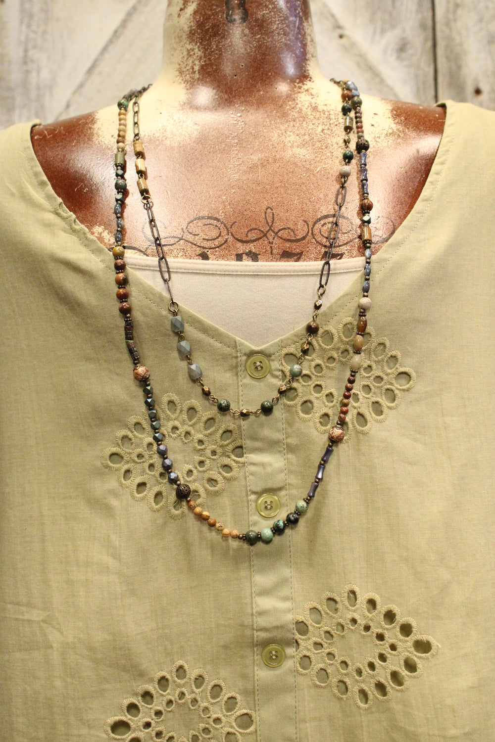 Restless Olive Blouse