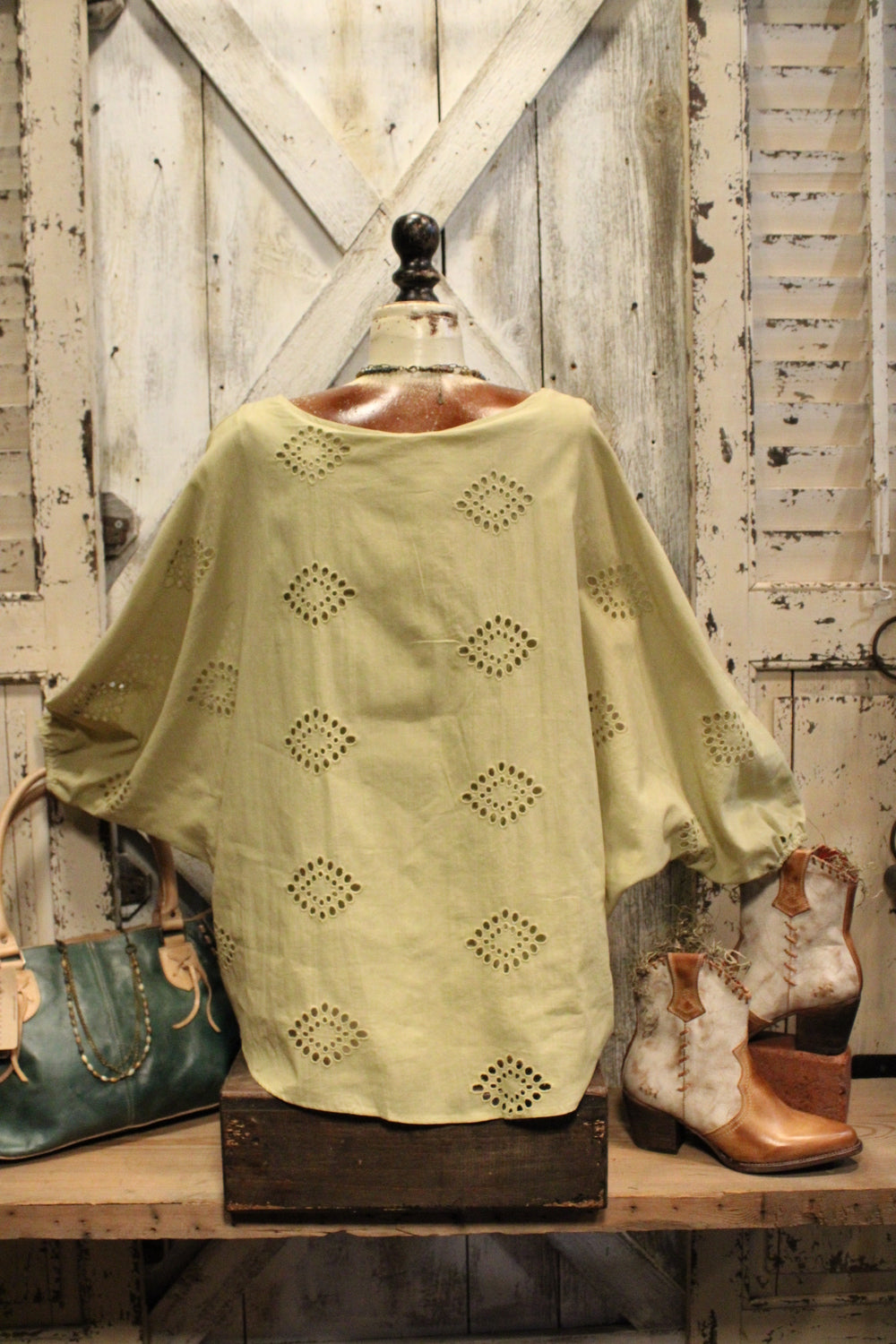 Restless Olive Blouse