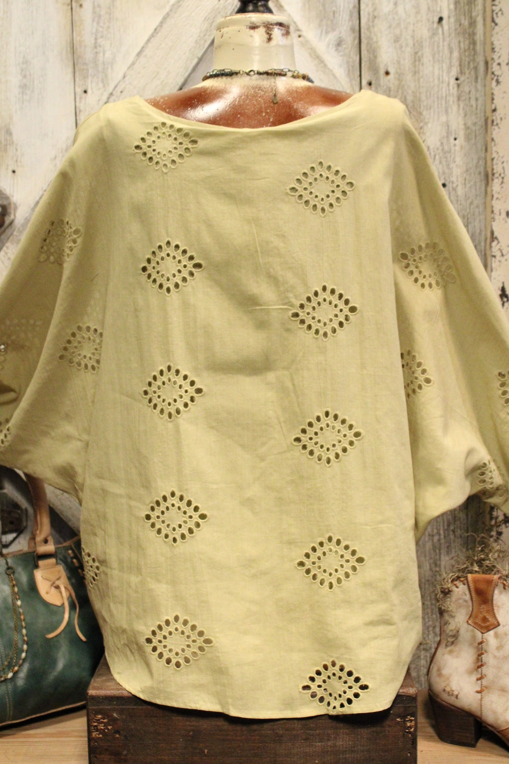 Restless Olive Blouse