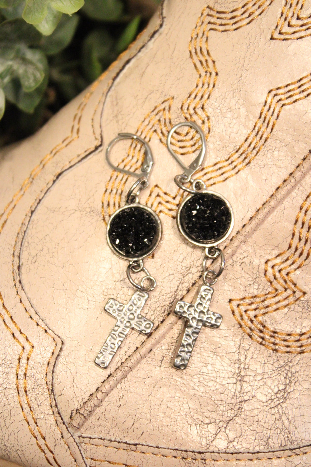 Midnight Cross Bracelet Set