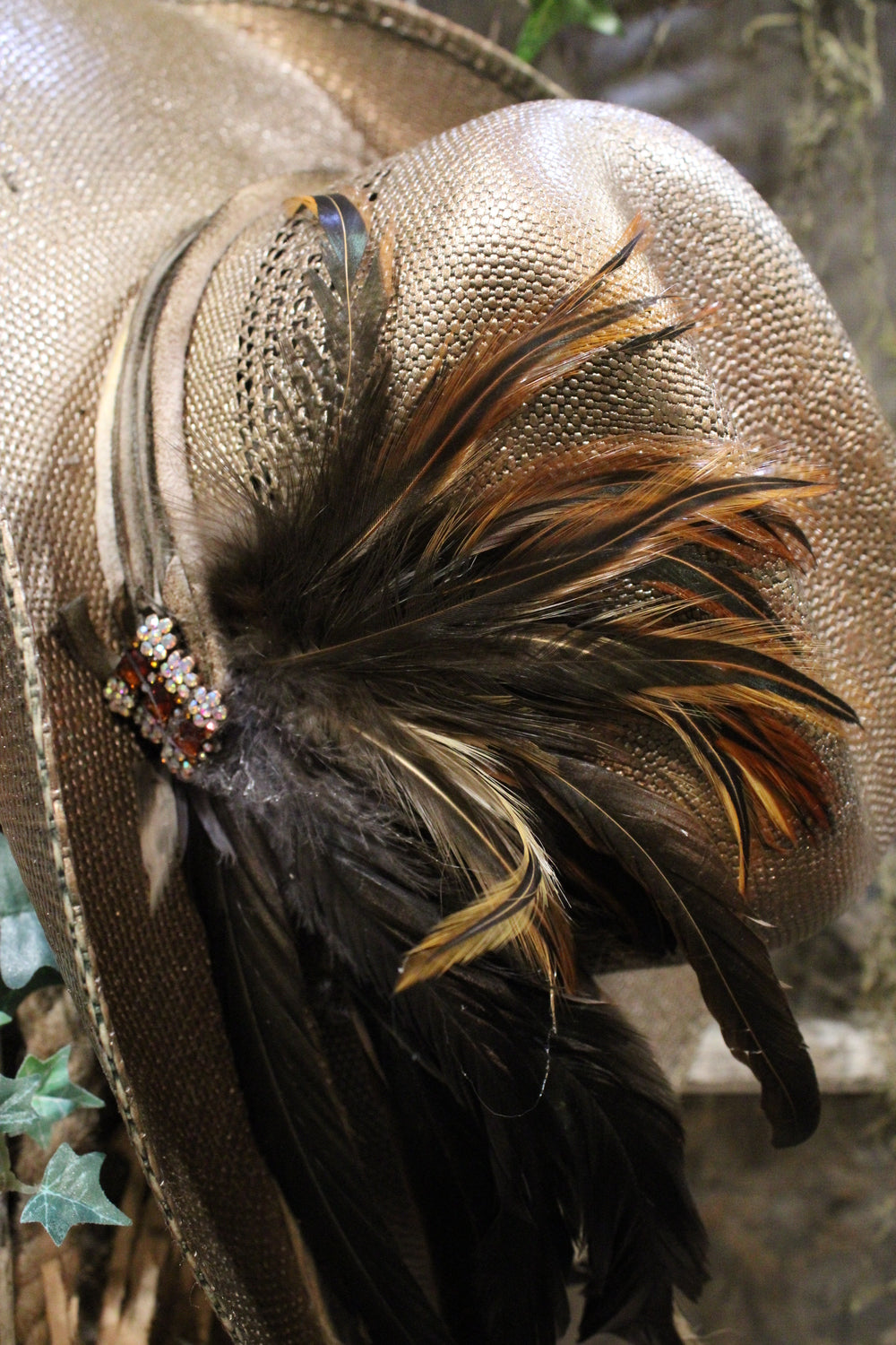 Golden Wheat Straw Hat