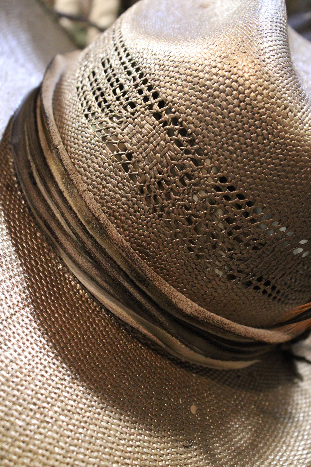Golden Wheat Straw Hat