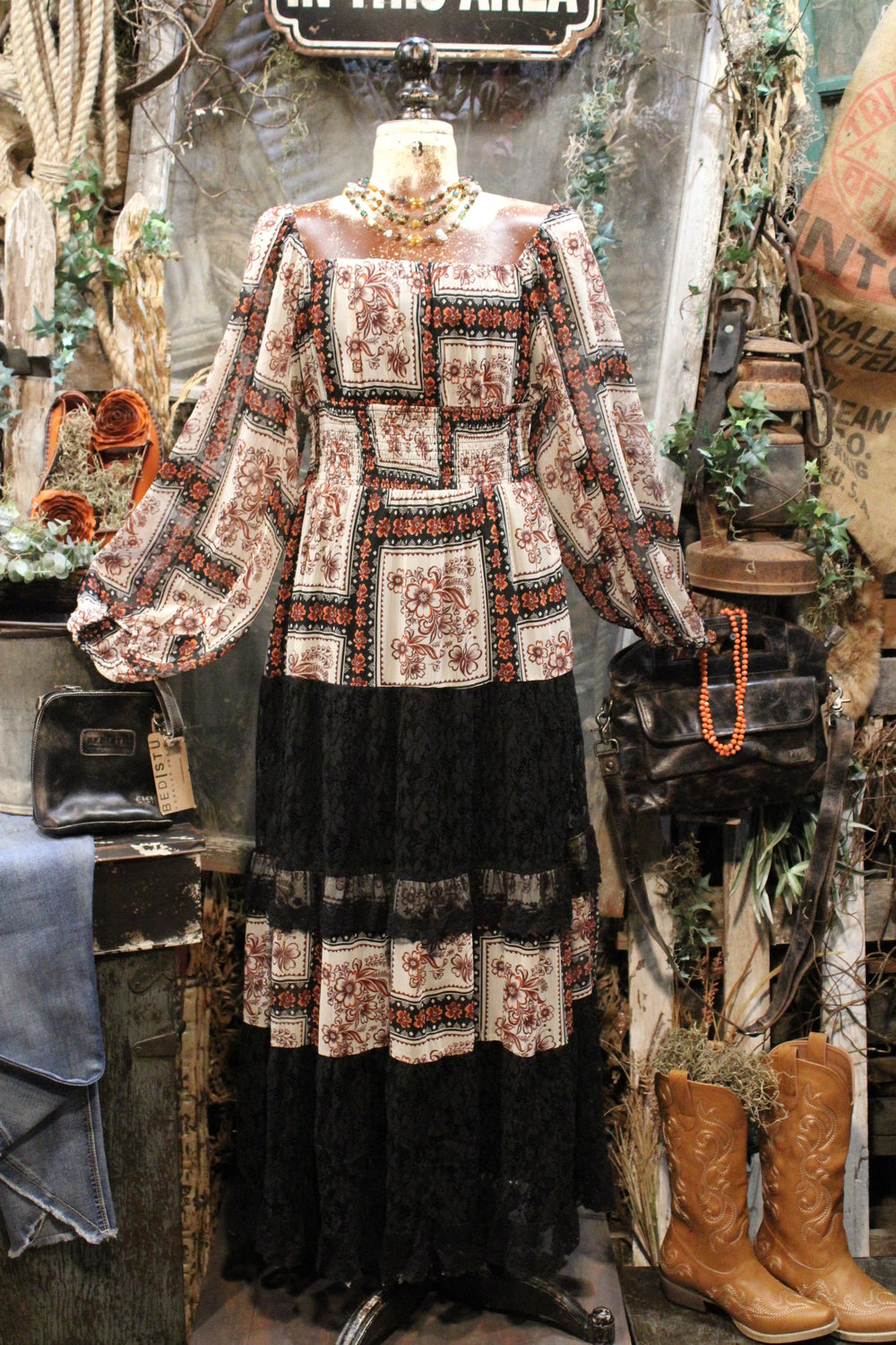 Picket Fence Maxi Dress