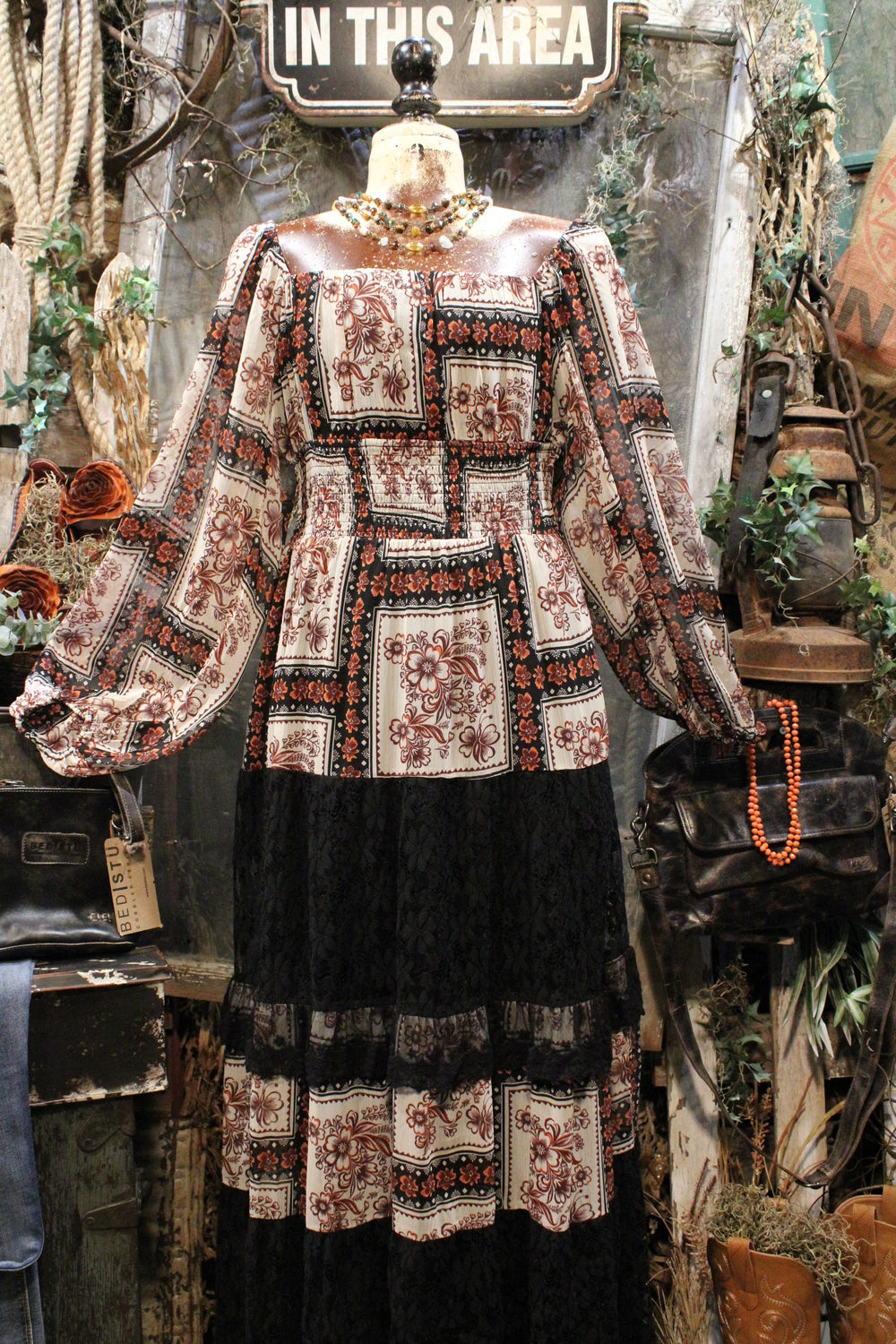 Picket Fence Maxi Dress