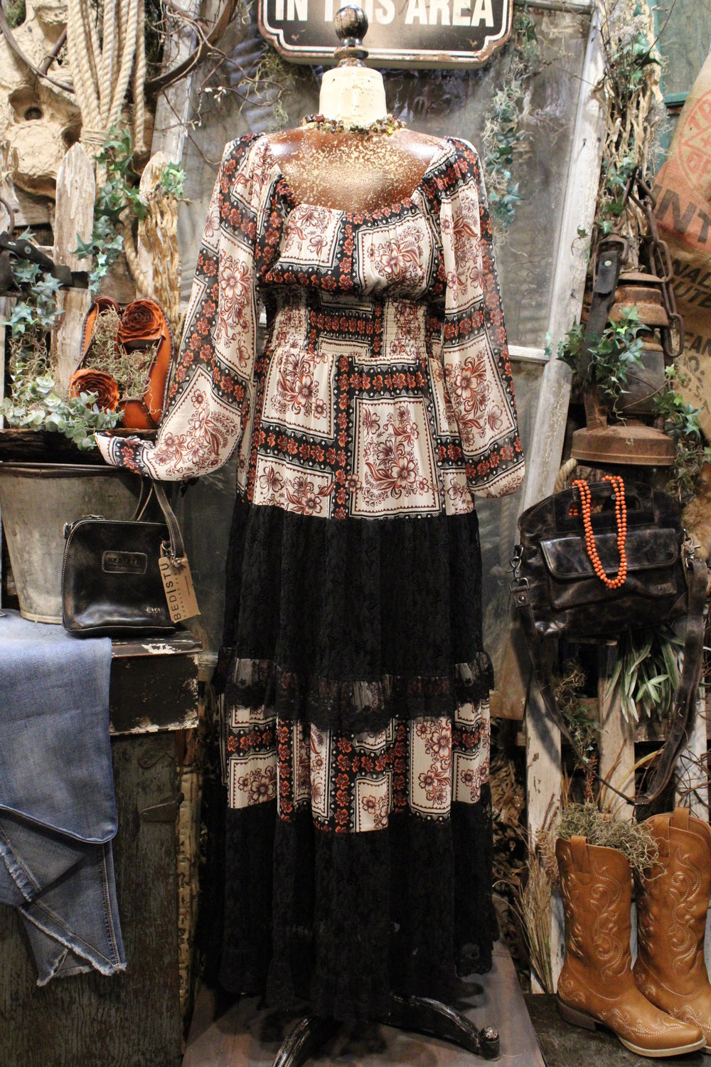 Picket Fence Maxi Dress