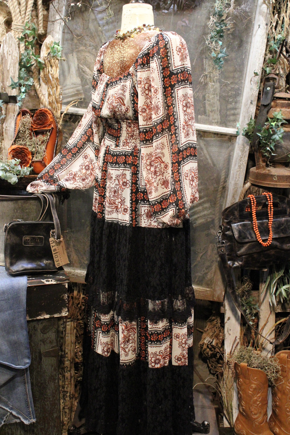Picket Fence Maxi Dress