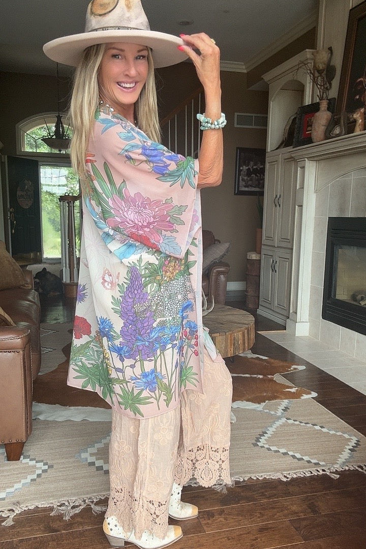 Carolina Hydrangea Taupe Pants