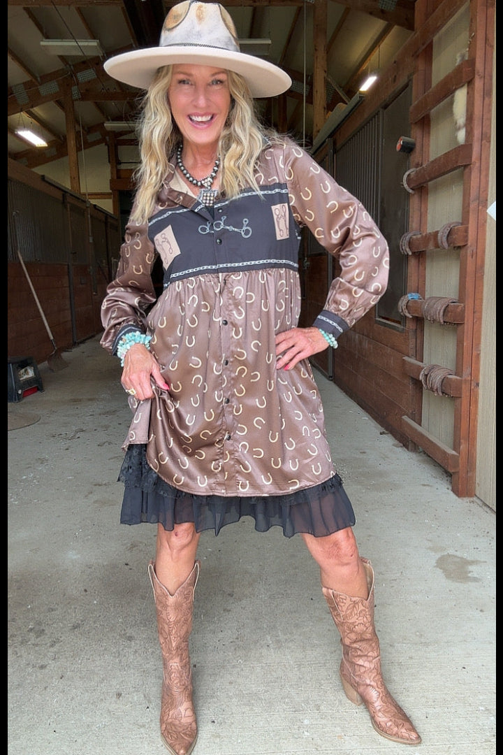 Lucky Charm Western Dress