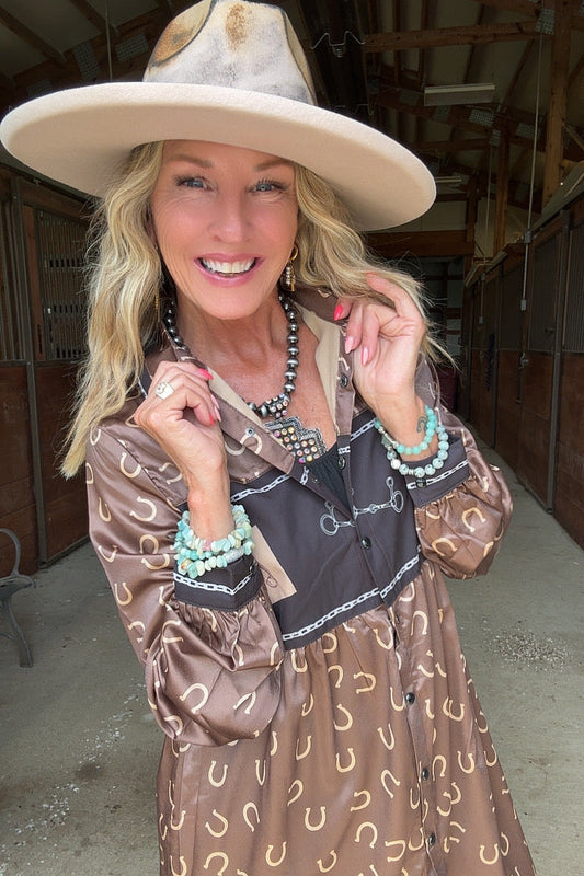 Lucky Charm Western Dress