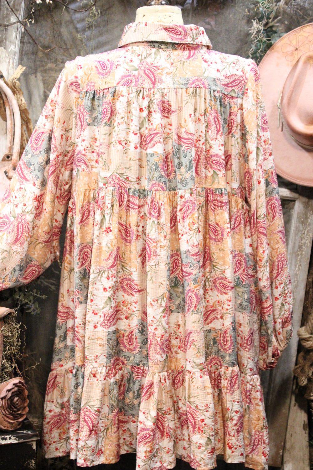 Aspen Fern Paisley Dress