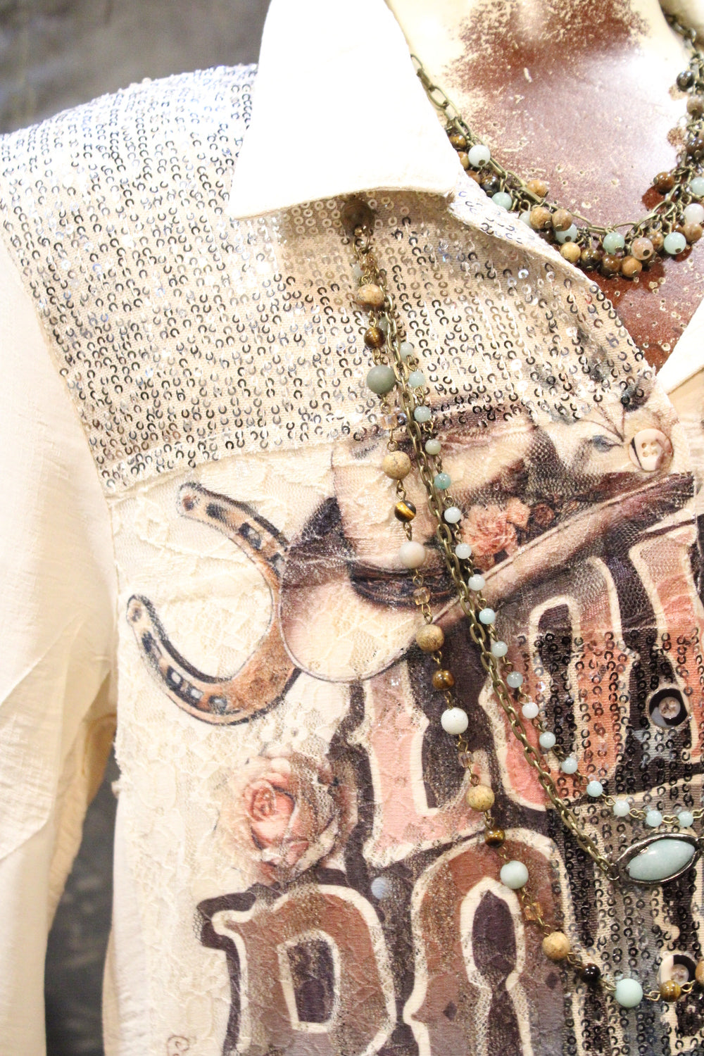 Rodeo Ruffle Blouse Jacket