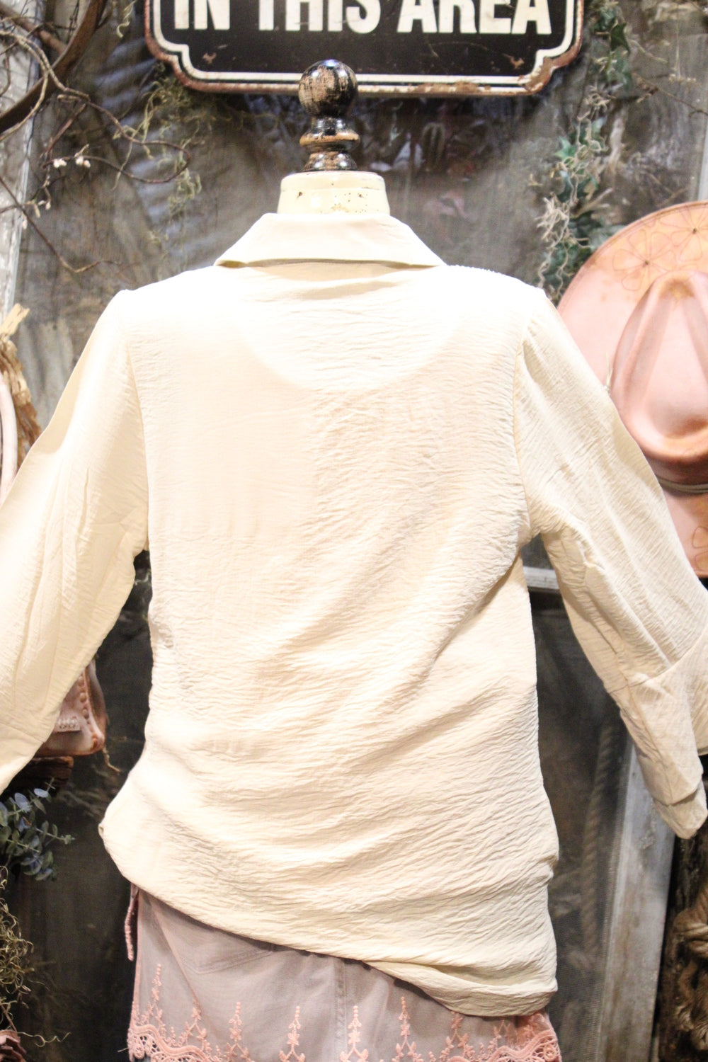 Rodeo Ruffle Blouse Jacket