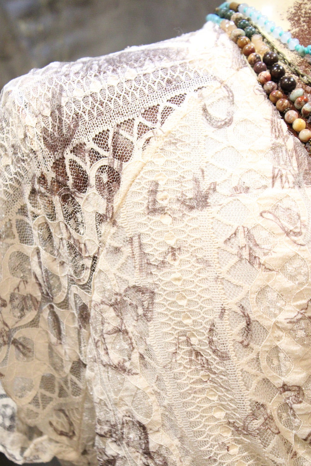 Pop Star Old West Beige Dress