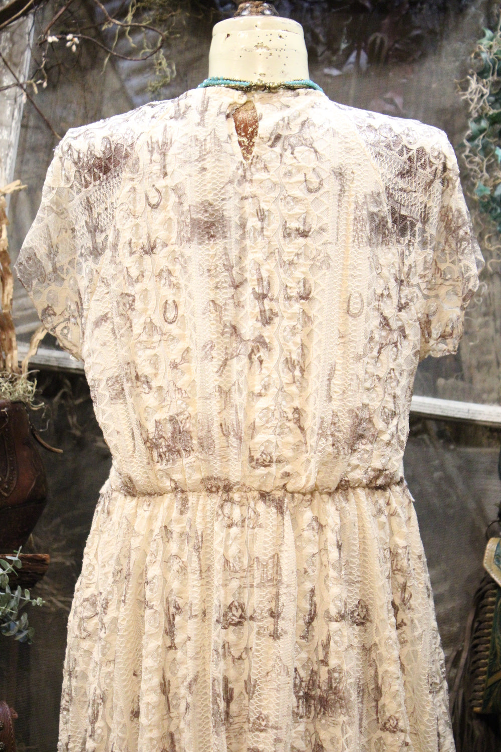 Pop Star Old West Beige Dress