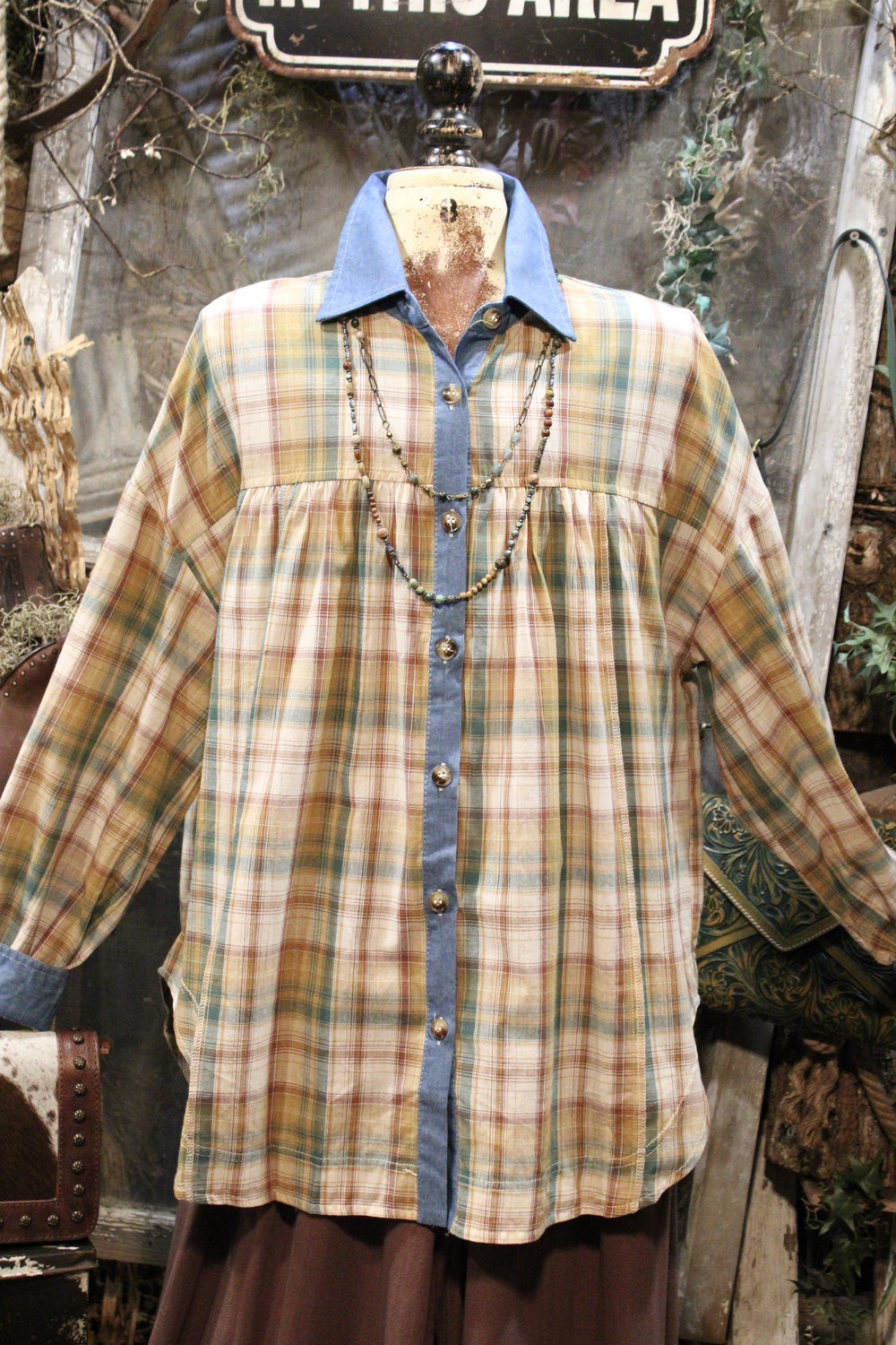 Not What it Seams Button Down