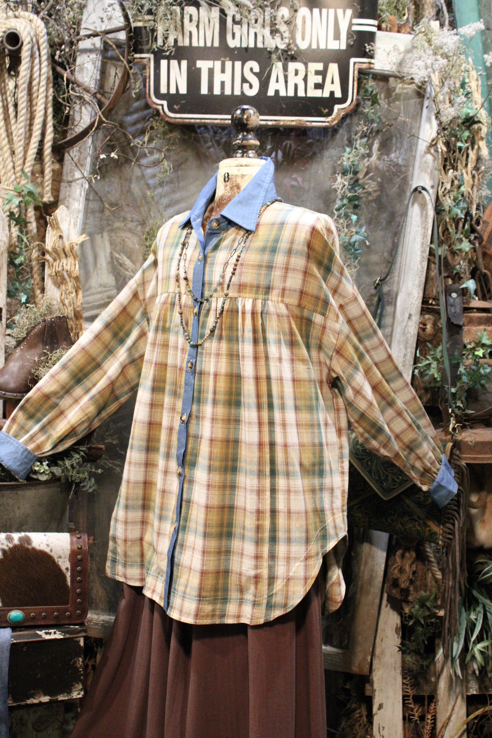 Not What it Seams Button Down