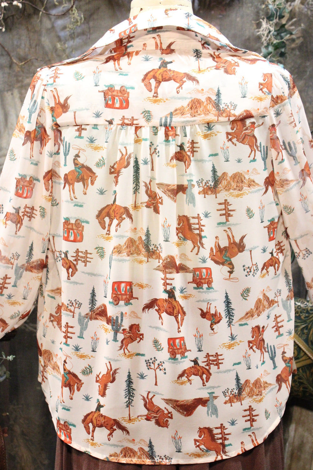 Stagecoach Junction Blouse