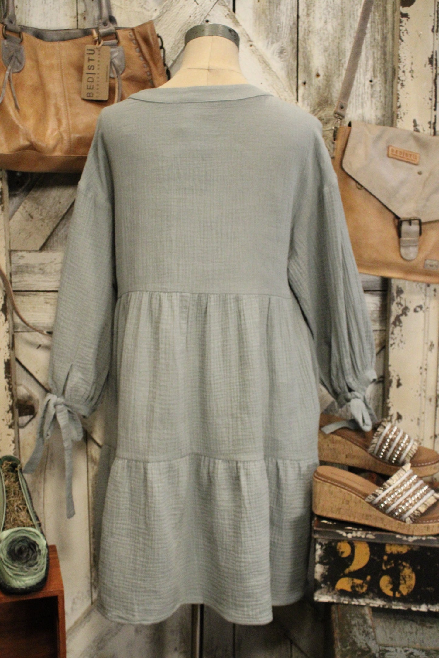 Coastal Calm Cotton Dress