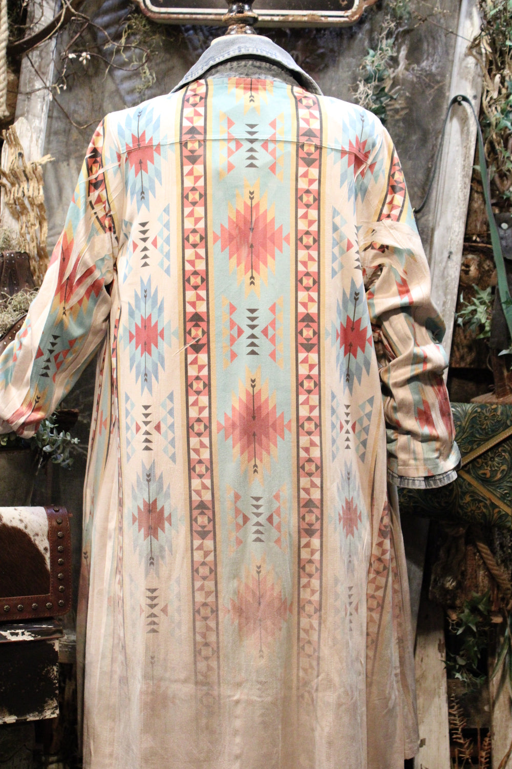 Homestead New Turquoise Duster