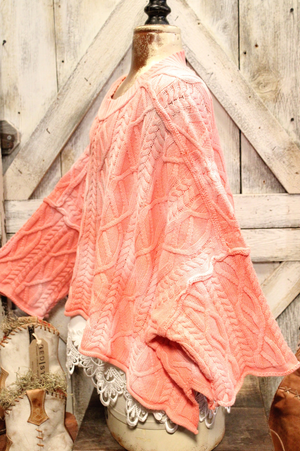 Bubblegum Pop Crop Sweater