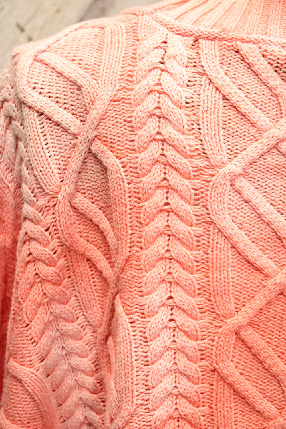 Bubblegum Pop Crop Sweater