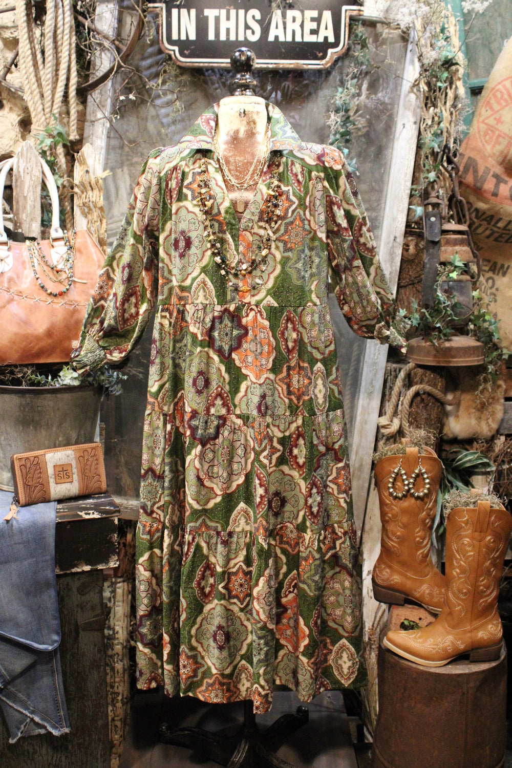 Kaleidoscope Cowgirl Maxi