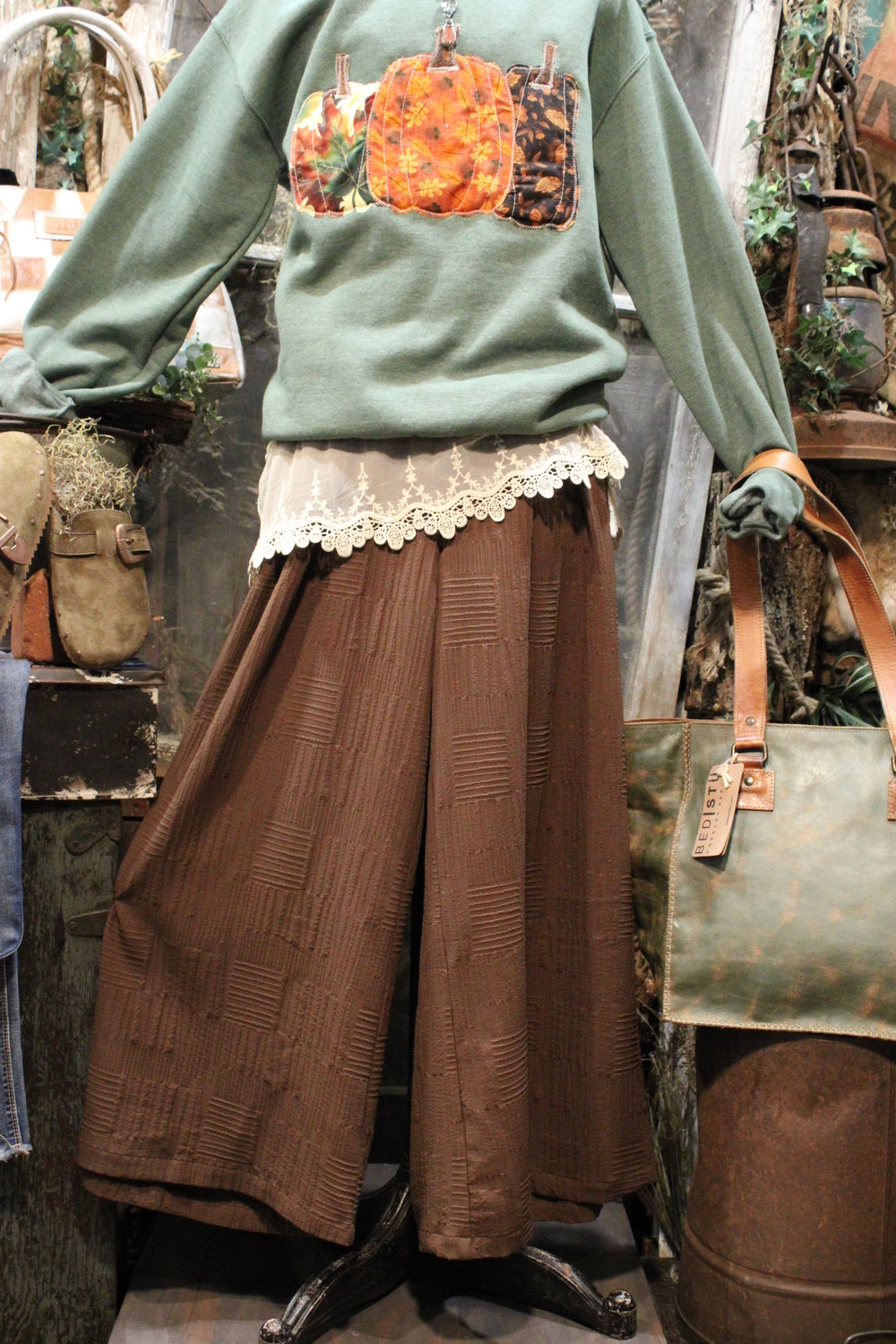 Brown Cow Pants