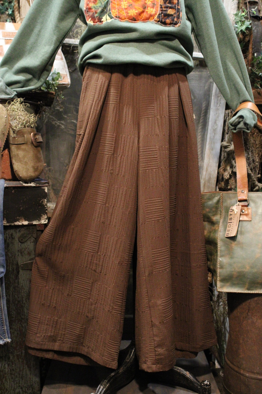 Brown Cow Pants