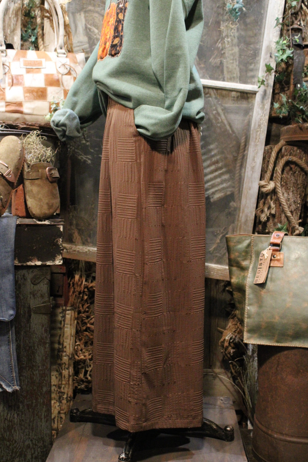 Brown Cow Pants