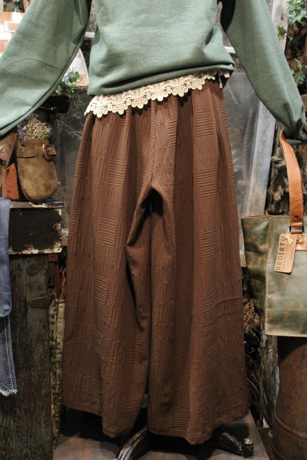 Brown Cow Pants