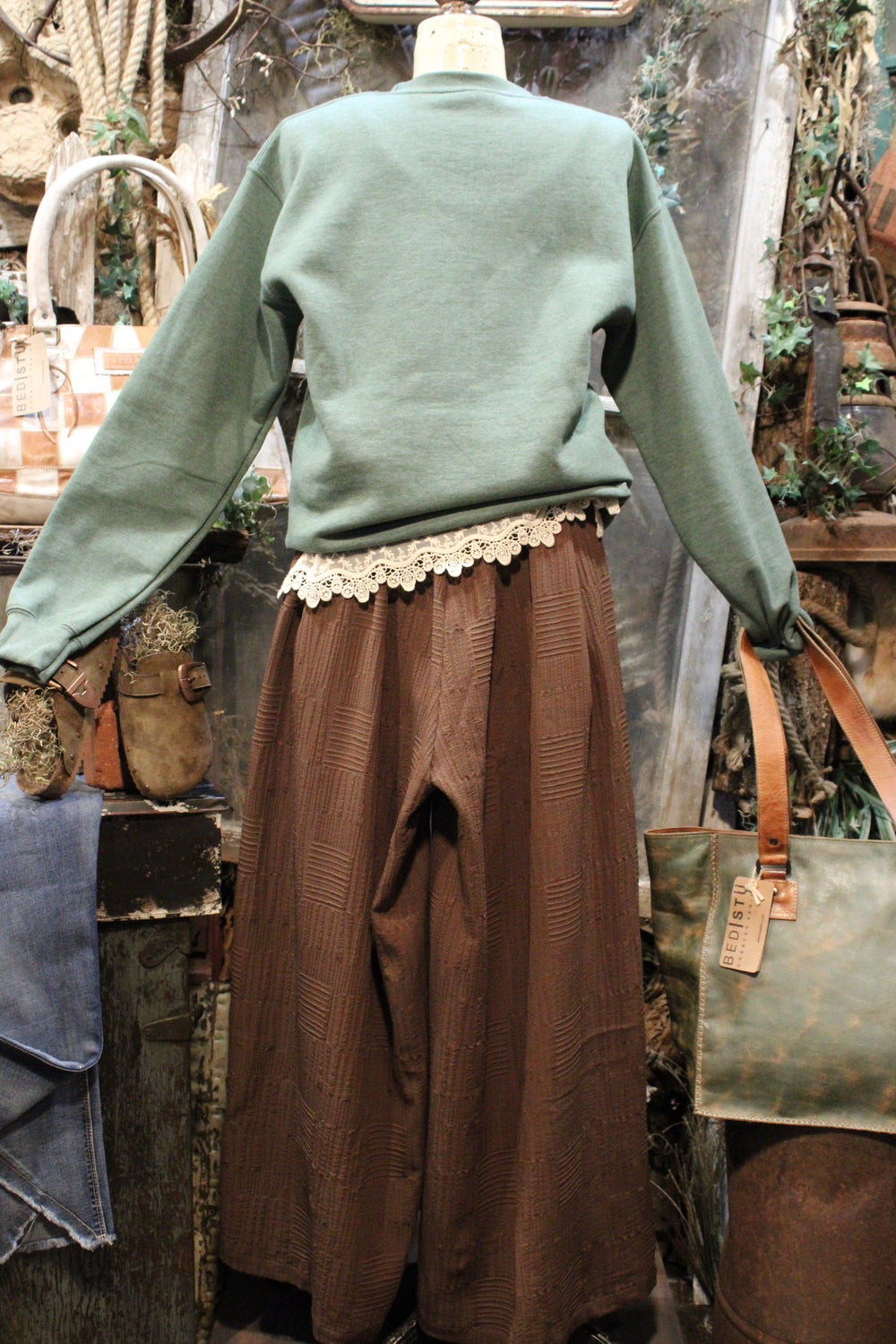 Brown Cow Pants