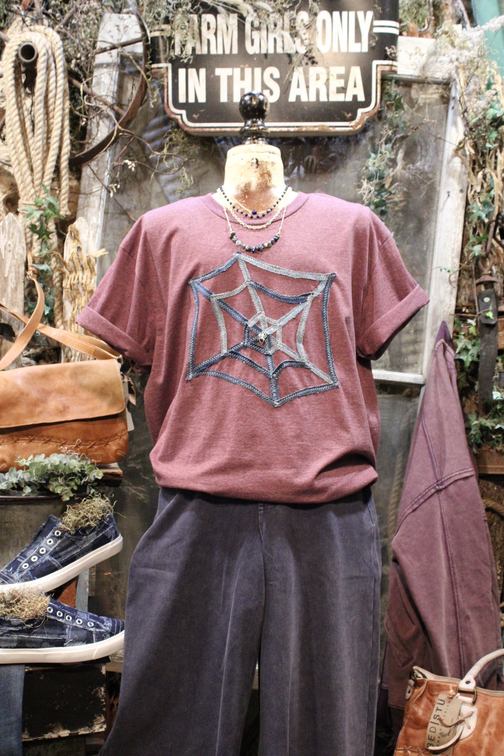 FGO Catch You Later Handmade Applique Tee