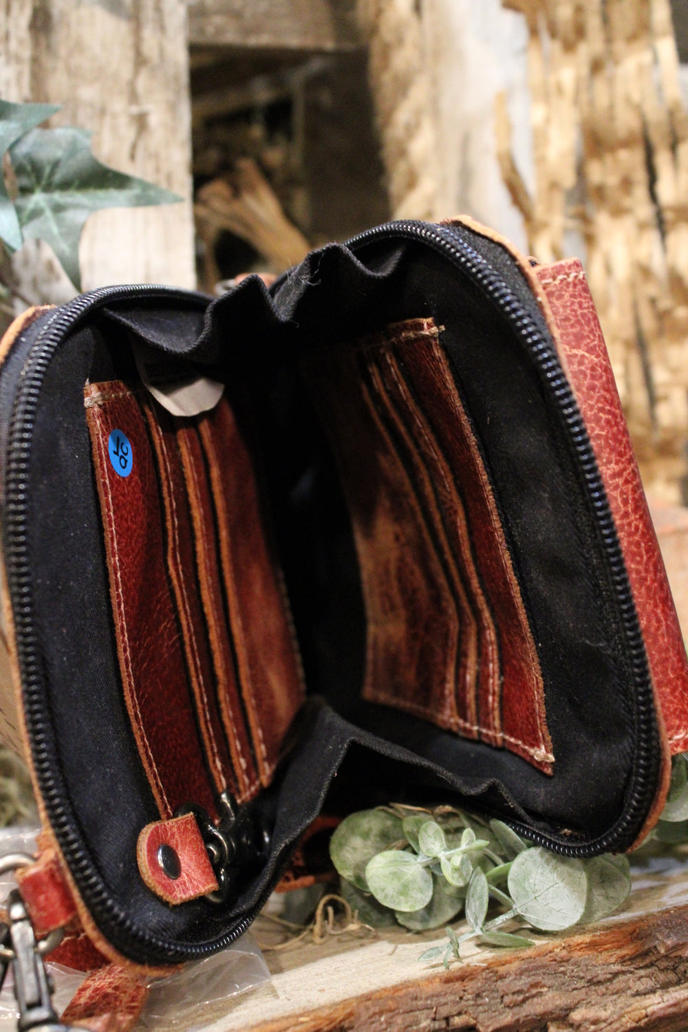 Bed|Stu Alelike Cherry Laquer Lux Handbag