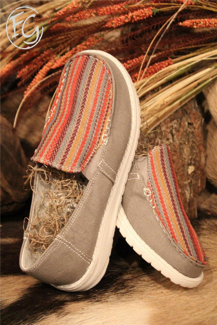 women's loafers, farm girls fancy frills