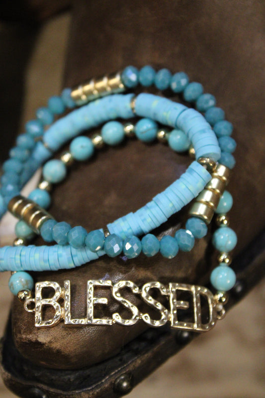 Turquoise BLESSED Bracelet