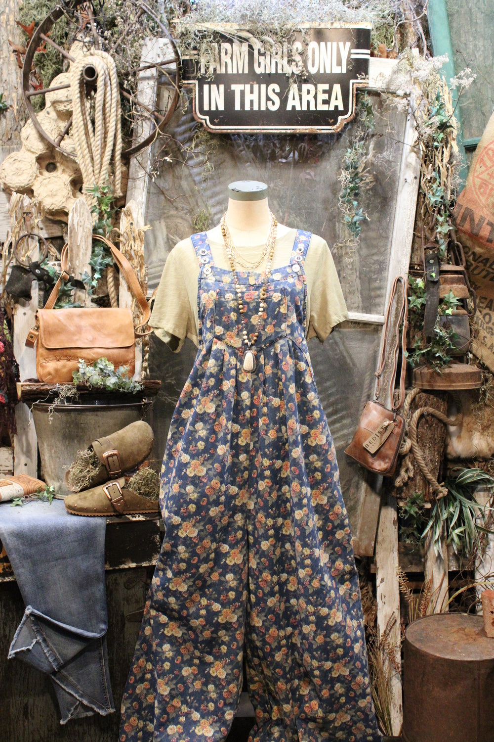 Rose Gold Overalls