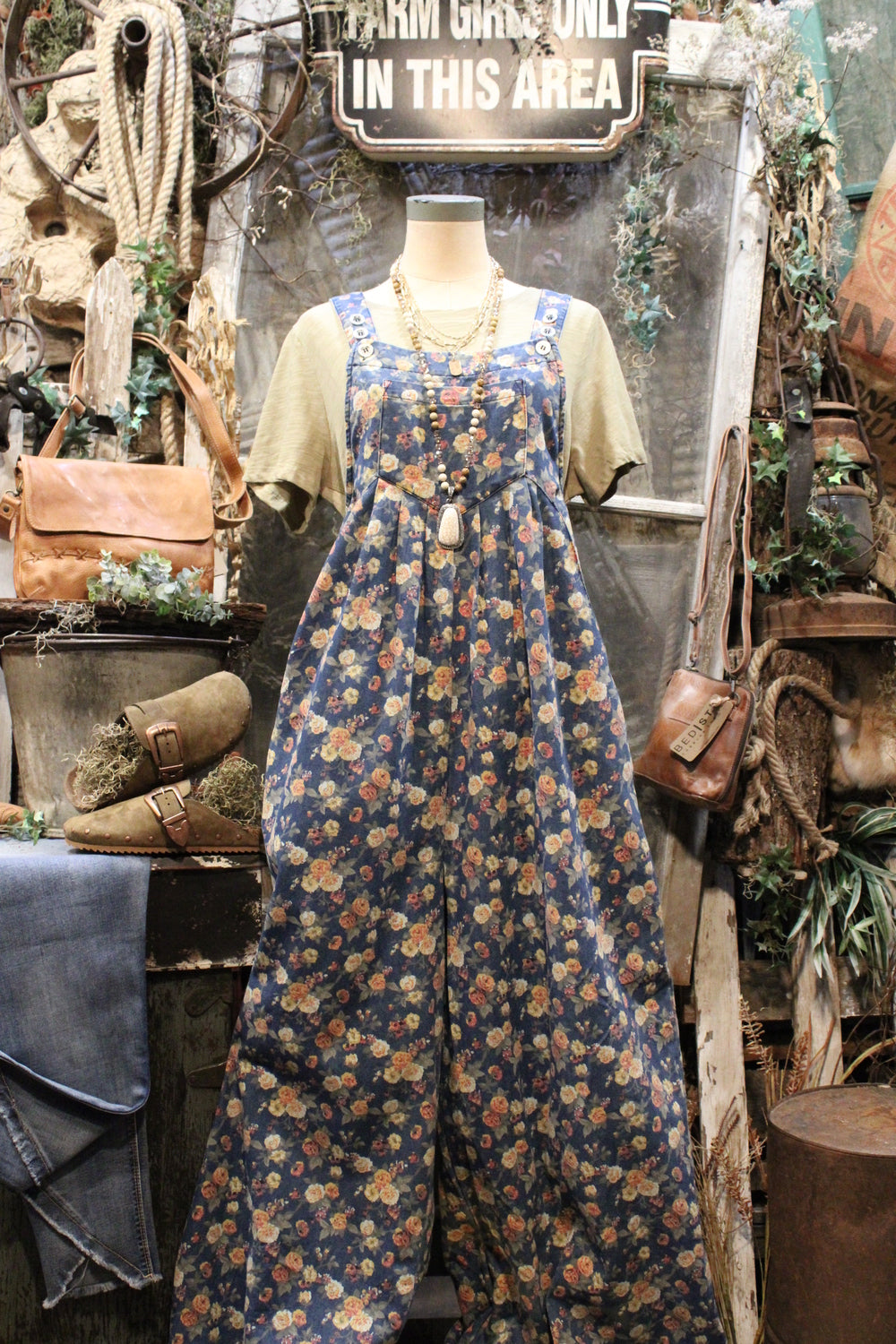 Rose Gold Overalls
