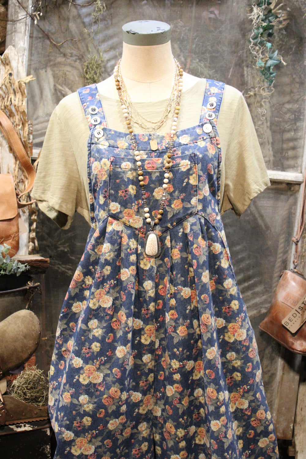 Rose Gold Overalls